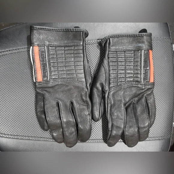 Harley-Davidson women’s South Shore leather gloves medium - Picture 2 of 5